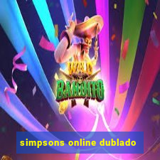 simpsons online dublado